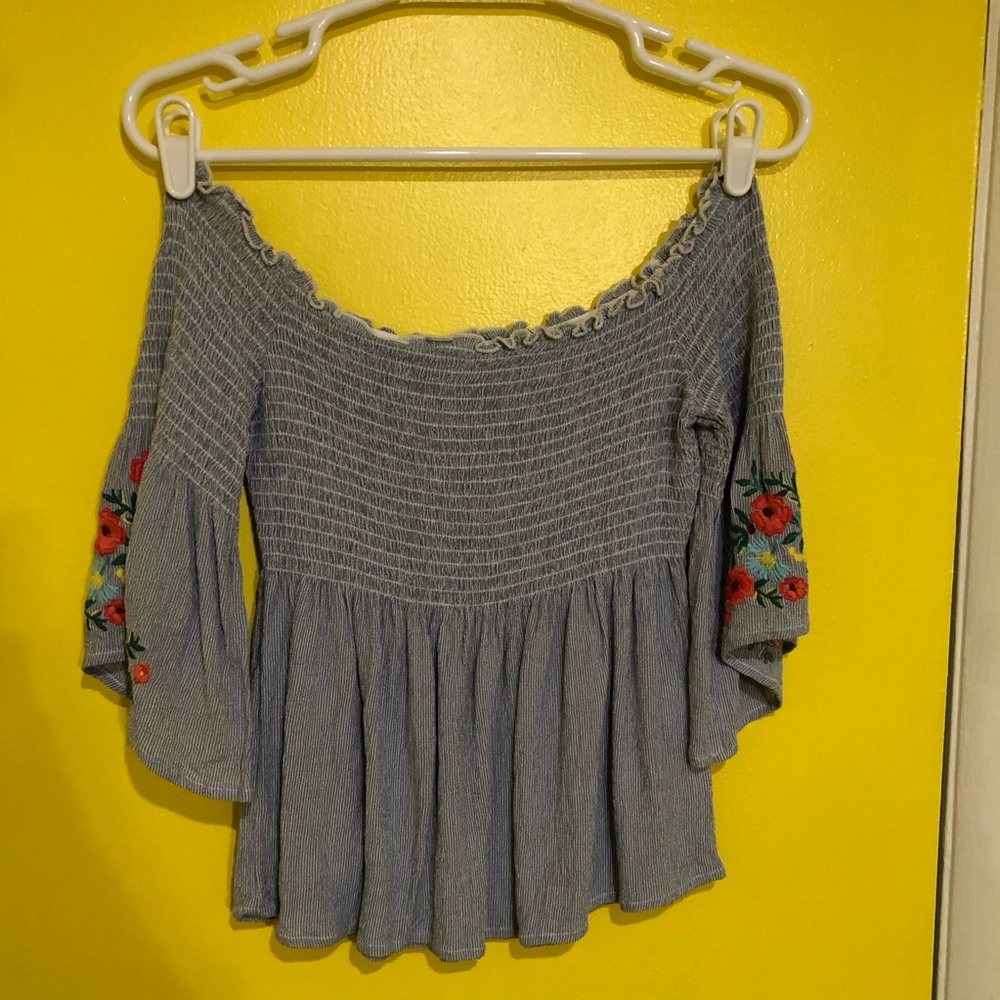 Hollister Off The Shoulder Top